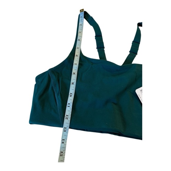 FP Movement X Hatch Square neck Never Better Sports Bra in Garden Green NEW - Picture 13 of 15